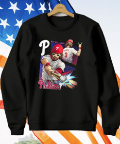 Bryce Harper Philadelphia Phillies Anime Player T-Shirt