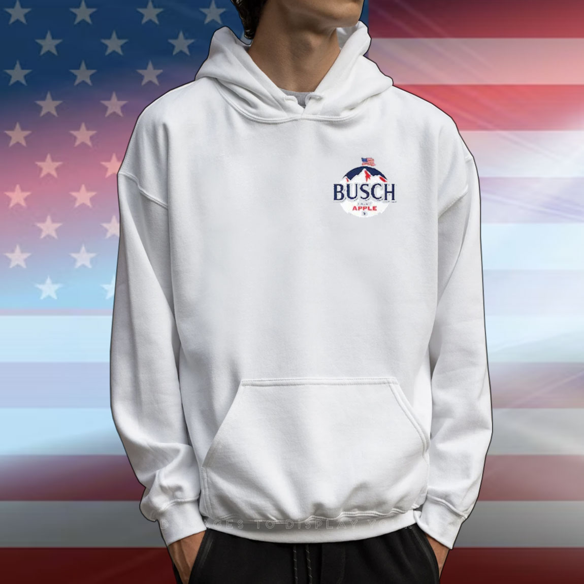 Busch Light Apple Dog T-Shirt Busch Light Apple Dog T-Shirt