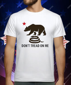 California Don’t Treat On Me Bear And Snake T-Shirt