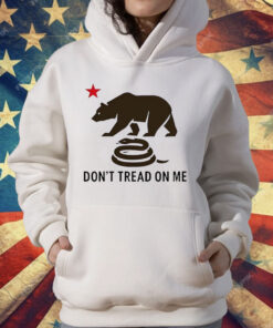 California Don’t Treat On Me Bear And Snake T-Shirt