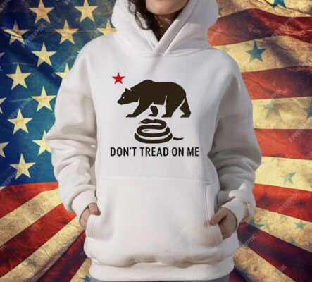 California Don’t Treat On Me Bear And Snake T-Shirt