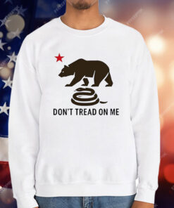 California Don’t Treat On Me Bear And Snake T-Shirt