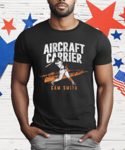 Cam Smith Houston Astros Aircraft Carrier T-Shirt