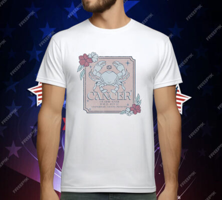 Cancer The Crab Tarot Card T-Shirt