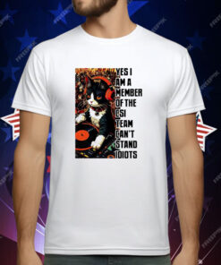 Cat DJ Yes I Am A Member Of The CSI T-Shirt