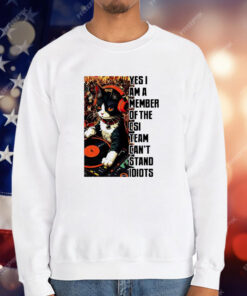 Cat DJ Yes I Am A Member Of The CSI T-Shirt