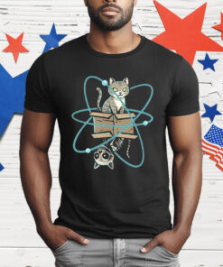 Cat In Quantum Superposition T-Shirt