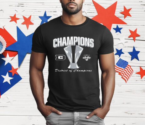 DC Defenders 2025 UFL Champions T-Shirt