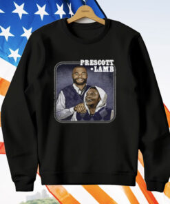 Dak Prescott And CeeDee Lamb Dallas Cowboys Step Brothers T-Shirt