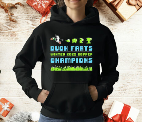 Duck Farts Winter 2025 Copper Champions T-Shirt