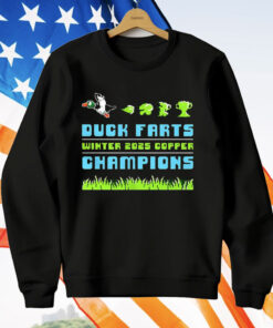 Duck Farts Winter 2025 Copper Champions T-Shirt