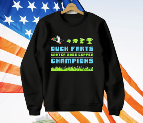 Duck Farts Winter 2025 Copper Champions T-Shirt