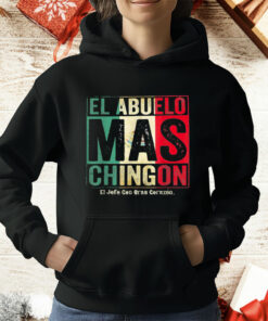 El Abuelo Mas Chingon Jefe Con Gran Corazon T-Shirt