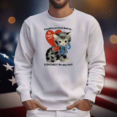 Everything You Heard About Me Is True Especially The Gay Stuff T-Shirt