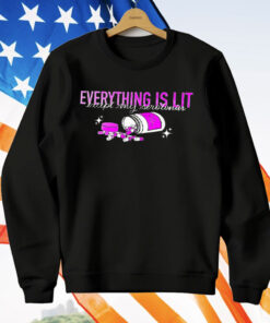 Everything is lit except y Serotonin T-Shirt