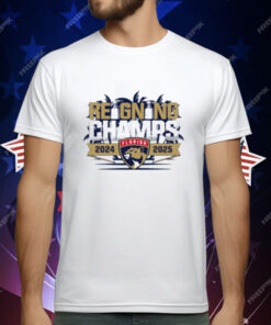 Florida Panthers Reigning Champs Back To Back Stanley Cup T-Shirt