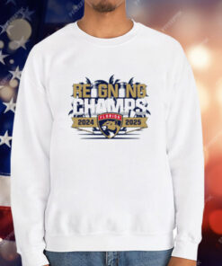 Florida Panthers Reigning Champs Back To Back Stanley Cup T-Shirt