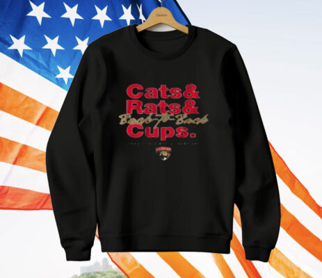Florida Panthers Stanley Cup Champions Cats N Rats T-Shirt