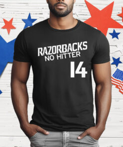 Gage Wood Arkansas Razorbacks 2025 NCAA Baseball Men’s College World Series No-Hitter T-Shirt