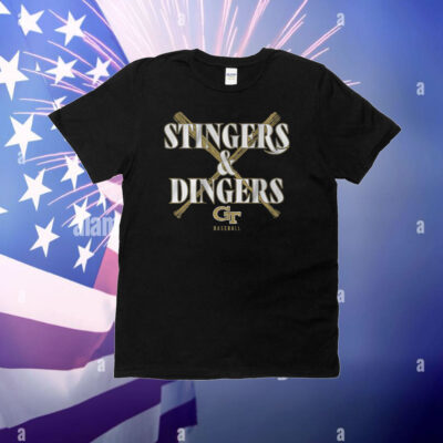 Georgia Tech Baseball Stingers & Dingers T-Shirt