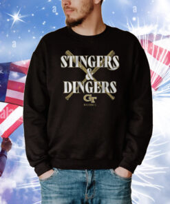 Georgia Tech Baseball Stingers & Dingers T-Shirt