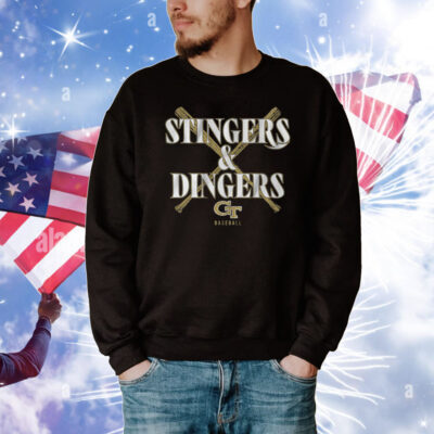 Georgia Tech Baseball Stingers & Dingers T-Shirt