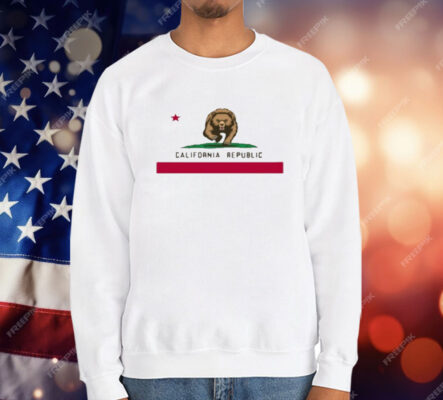Golden State Of Warning California Republic T-Shirt