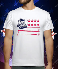 Golf Cart Flag T-Shirt