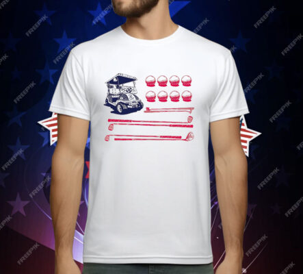 Golf Cart Flag T-Shirt
