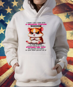 Hamster I Didn’t Just Turn Into A Grouchy Person Overnight T-Shirt
