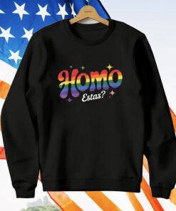 Homo Estas Spanish Mexican Gay Pride Ally T-Shirt
