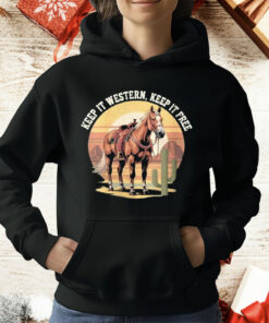 Horse Keep It Western Keep It Free T-Shirt