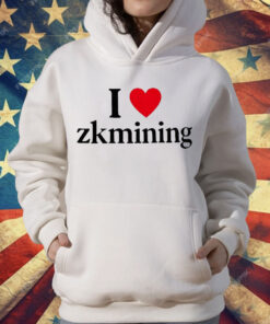 I Love Zkmining T-Shirt