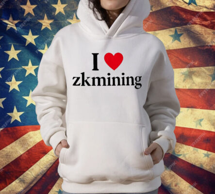 I Love Zkmining T-Shirt