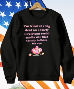 I’m Kind Of A Big Deal On A Fairly Irrelevant Social Media Site That Falsely Inflates My Ego T-Shirt