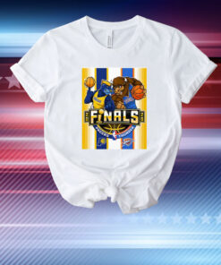 Indiana Pacers Vs Oklahoma City Thunder 2025 NBA Finals Mascot T-Shirt