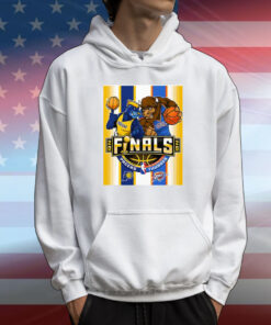 Indiana Pacers Vs Oklahoma City Thunder 2025 NBA Finals Mascot T-Shirt