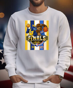 Indiana Pacers Vs Oklahoma City Thunder 2025 NBA Finals Mascot T-Shirt