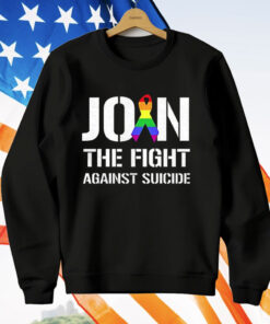Join The Fight Against Suicide Pride T-Shirt