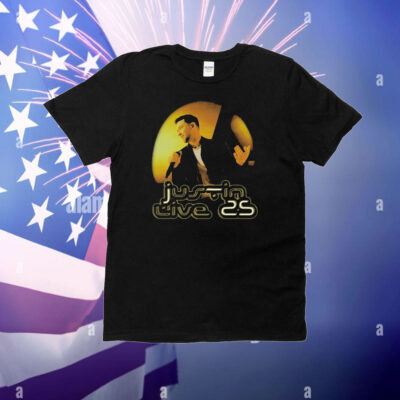 Justin Timberlake Justin Live Circle Photo 2025 T-Shirt