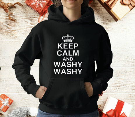 Keep Calm And Washy Washy Funny Cruise Ship Novelty Gag Joke T-Shirt
