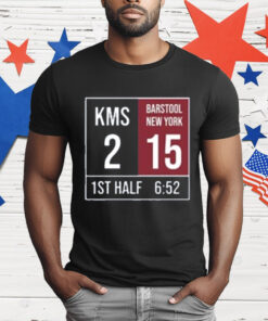 Kirk Comeback KMS 2 Barstool New York 15 1st Half T-Shirt