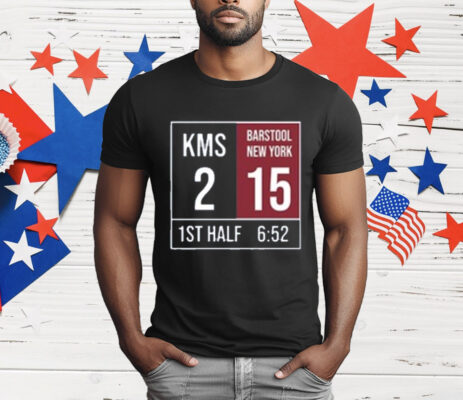 Kirk Comeback KMS 2 Barstool New York 15 1st Half T-Shirt