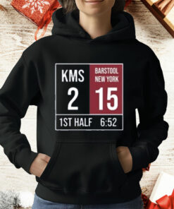Kirk Comeback KMS 2 Barstool New York 15 1st Half T-Shirt