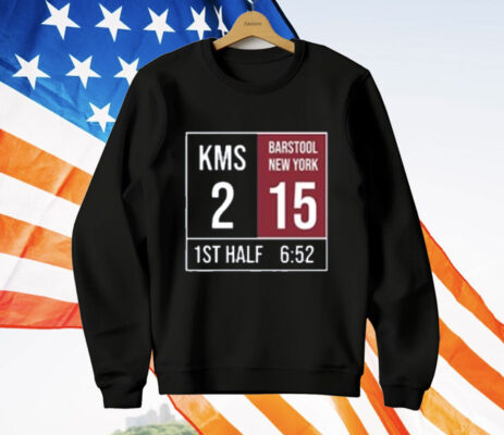 Kirk Comeback KMS 2 Barstool New York 15 1st Half T-Shirt