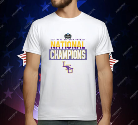 LSU National Champions 2025 NCAA Division Baseball T-Shirt