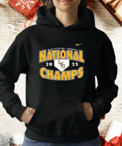 Lsu Tigers Nike 2025 Baseball National Champions T-Shirt