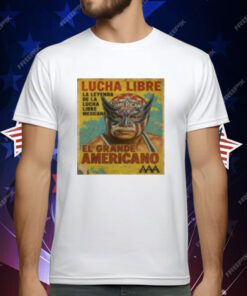Lucha Libre El Grande Americano Aaa T-Shirt