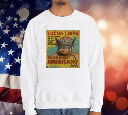 Lucha Libre El Grande Americano Aaa T-Shirt
