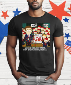 Massie Brought Facts They Brought Pitchforks T-Shirt